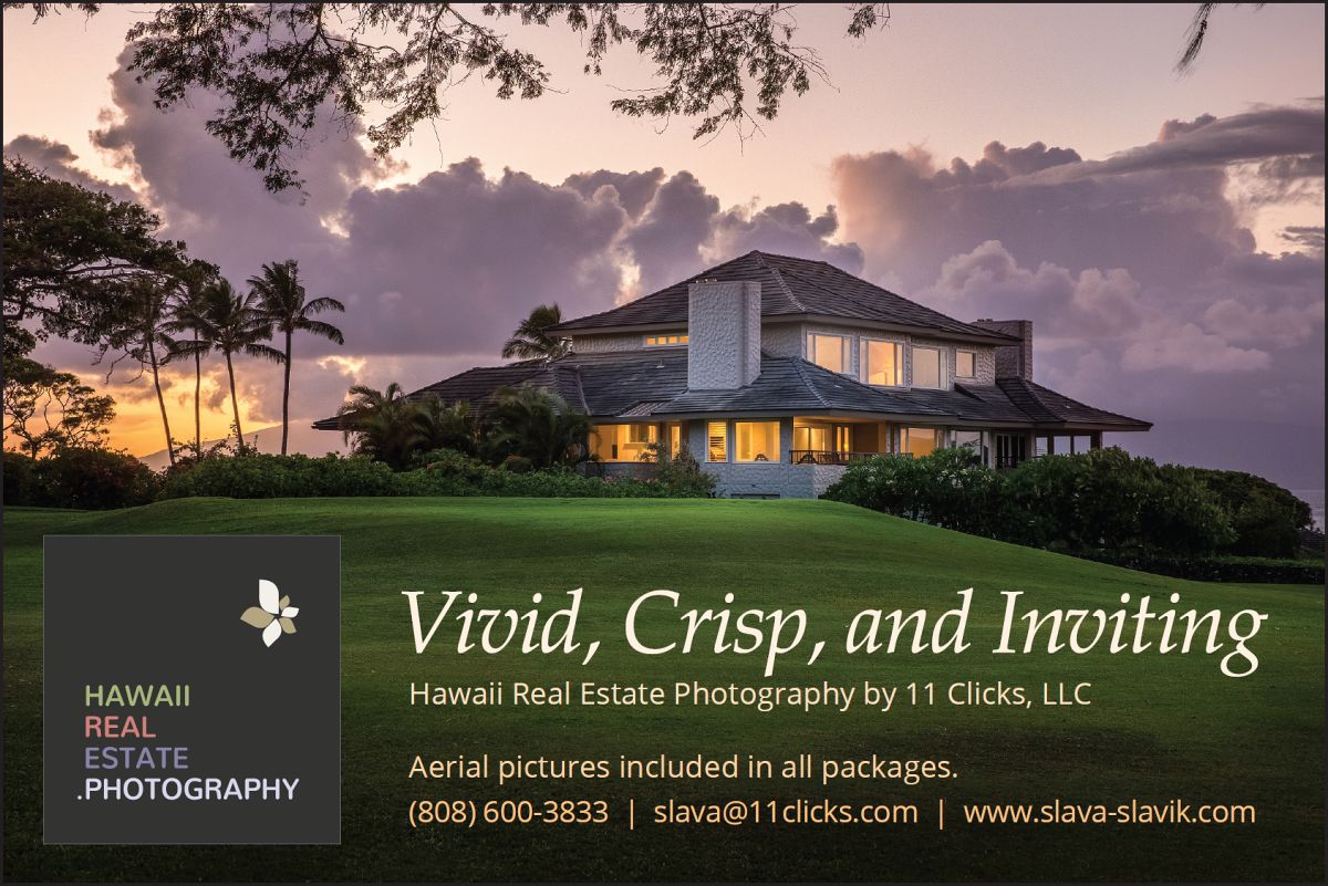 Hawaii Real Estate Photography Ad